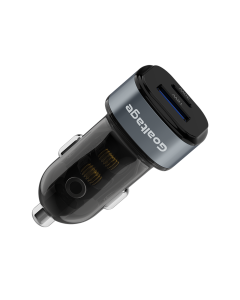 شاحن سيارة Goaltage PowerDrive ثنائي المنفذ بقوة 48 واط مع حماية أمان