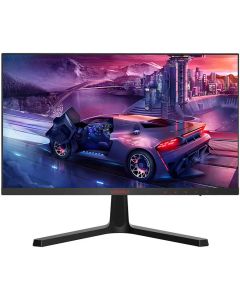 شاشة ألعاب KOORUI مقاس 24 بوصة بدقة FHD 1920 × 1080 معدل تحديث 165 هرتز ووقت تحديث 1 مللي ثانية بتقنية AdaptiveSync وشاشات LED مع تقنية العناية بالعين فائقة الرقة وقابلة للتعديل DP HDMI باللون الأسود
