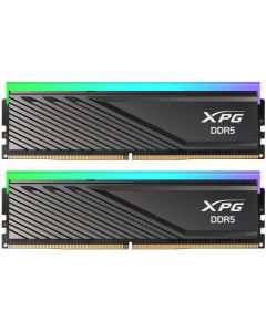 XPG Lancer Blade RGB DDR5 32 GB (2×16 GB) 6000 MHz CL30 Desktop Memory Kit – Low-Profile Black Heatsink, Intel XMP 3.0 & AMD EXPO Support