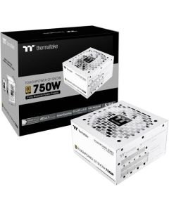 وحدة إمداد الطاقة Thermaltake Toughpower GF A3 بقوة 750 واط، حاصلة على شهادة 80 PLUS Gold، قابلة للتعديل بالكامل، متوافقة مع PCIe Gen 5.0، ATX 3.0، مروحة فائقة الهدوء بمحمل ديناميكي سائل 120 مم، لون ثلجي