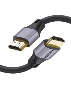 كابل NCTS HDMI 2.1 HDTV بطول 1.5 متر - دقة فائقة 8K، ونطاق ترددي 48 جيجابت في الثانية، وموصلات مطلية بالذهب، ونقل صوت وفيديو عالي السرعة