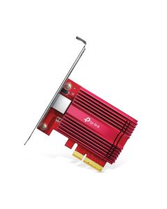 محول شبكة TP-Link TX401 10G PCIe إيثرنت فائق السرعة يدعم Windows 11/10/8.1/8/7