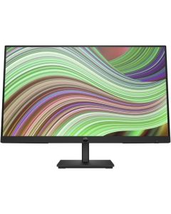 شاشة إتش بي P24v G5 مقاس 23.8 بوصة عالية الدقة بالكامل VA Display 1920 × 1080 معدل تحديث 75 هرتز وقت استجابة 5 مللي ثانية شاشة Micro-edge مزودة بمنفذ VGA HDMI أسود