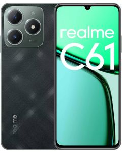 هاتف Realme C61 ثنائي الشريحة، ذاكرة وصول عشوائي (RAM) سعة 8 جيجابايت، سعة تخزين 256 جيجابايت، يدعم تقنية 4G LTE، إصدار الشرق الأوسط