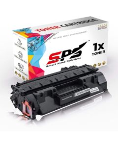 خرطوشة حبر أسود متوافقة SPS CE505A / 05A - إنتاجية حوالي 2300 صفحة، لطابعات HP LaserJet P2035 / P2055 / Pro 400 M401 / M425