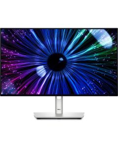 ديل شاشة UltraSharp مقاس 24 بوصة U2424HE FHD IPS بدقة 1920 × 1080 وموزع USB-C بمعدل تحديث 120 هرتز ووقت استجابة سريع 5 مللي ثانية ومضاد للتوهج مع صلابة 3H ومنفذ HDMI 1.4
