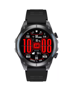 Powerology Titan Rugged Sports GPS Smart Watch With 3ATM Waterproof Black