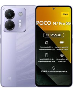 Xiaomi POCO M7 PRO Dual Sim Smartphone 12GB Ram 256GB Storage 5G International Version-Purple