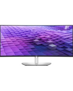 ديل شاشة UltraSharp المنحنية U3824DW مقاس 38 بوصة WQHD+ 3840x1600 IPS معدل تحديث 60 هرتز 5 مللي ثانية (سريع) وقت استجابة 9 وات مكبرات صوت USB-C وHDMI وDP