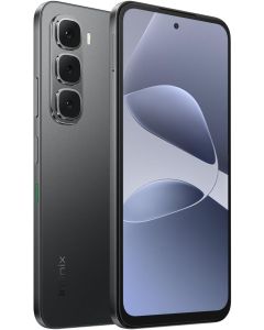 Infinix Hot 60i Dual Sim Smartphone 8GB Ram 256GB Storage 4G Sleek Black Middle East Version