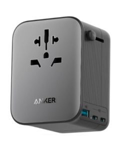 Anker Nano Travel Adapter 4-in-1 65W 3-Ports Adapter 