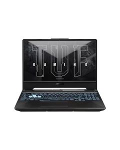 لابتوب ألعاب Asus TUF A15 FA506NCG-HN198 بمعالج AMD Ryzen 7 7445HS، ذاكرة RAM بسعة 8 جيجابايت، سعة تخزين SSD بحجم 512 جيجابايت، بطاقة رسومات NVIDIA RTX 3050 بسعة 4 جيجابايت، شاشة بحجم 15.6 بوصة، لوحة مفاتيح إنجليزية، اللون: أسود، نظام التشغيل: ويندوز 11 (