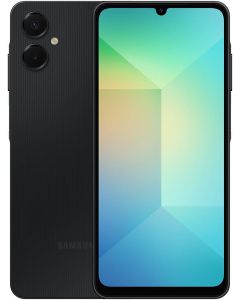 Samsung Galaxy A06 Dual Sim Smartphone 6GB Ram 128GB Storage 4G Black Middle East Version