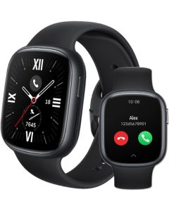  Honor watch 4 SmartWatch Bluetooth Calling Compatible with Android and iOS Black