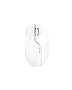ماوس لاسلكي Green Lion G730 - بلوتوث 5.0 ومستقبل USB Nano، 1200 نقطة في البوصة، بطارية قابلة لإعادة الشحن 400 مللي أمبير/ساعة، مدى 10 أمتار، 3 أزرار، مادة ABS - أبيض