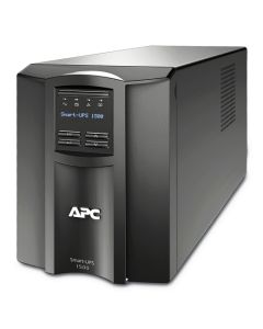 APC Smart-UPS ، خط تفاعلي ، 1500 فولت أمبير ، برج ، 230 فولت ، 8 منافذ IEC C13 ، منفذ توصيل ذكي وفتحة ذكية ، AVR ، LCD
