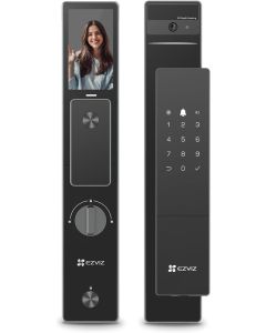 قفل EZVIZ DL50FVS الذكي، دخول بدون مفتاح 8 في 1، التعرف على الوجه بتقنية 3D، ذاكرة مدمجة بسعة 8 جيجابايت