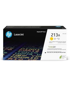 خرطوشة حبر ليزر أصلية HP 213A باللون الأصفر (W2132A)