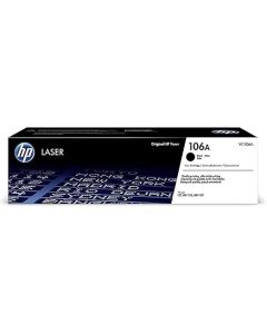 خرطوشة حبر ليزر أصلية HP 106A باللون الأسود (W1106A)