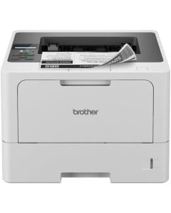 طابعة ليزر أحادية اللون Brother HL-L5210DW لاسلكية، سرعة طباعة عالية وحجم طباعة كبير للطباعة الأحادية اللون