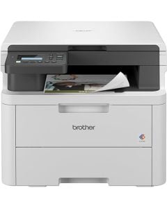 طابعة ليزر ملونة DCP-L3520CDW من Brother ، سرعة طباعة تصل إلى 18/19 صفحة في الدقيقة (A4 / LTR) ، طباعة تلقائية على الوجهين (دوبلكس) ، لاسلكي وواي فاي مباشر ، DCP-L3520CDW