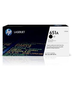 خرطوشة الحبر الأسود الأصلية HP 651A ليزر جت، CE340A