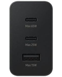 Samsung 65W Power Adapter Trio, Black, EP-T6530NBEGAE