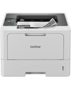 طابعة ليزر أحادية اللون Brother HL-L5210DW لاسلكية، سرعة طباعة عالية وحجم طباعة كبير للطباعة الأحادية اللون