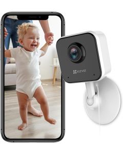 كاميرا EZVIZ H1C 1080p للأمن عبر الواي فاي، كاميرا مراقبة أطفال صغيرة مع رؤية ليلية للمنزل