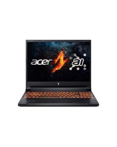 حاسوب محمول آيسر نيترو V 16 مع معالج إنتل كور i7-14650HX، 16 جيجابايت رام، 512 جيجابايت تخزين SSD، بطاقة رسومات NVIDIA GeForce RTX 4060 8 جيجابايت، شاشة 16 بوصة IPS، لوحة مفاتيح إنجليزية، لون أسود، نظام التشغيل (ويندوز 11 مُعدل)
