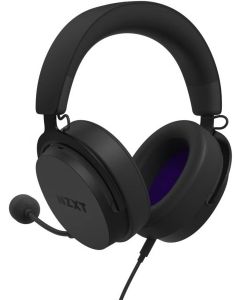 سماعة الألعاب السلكية NZXT Relay - مشغلات 40 مم، صوت عالي الدقة، خفيفة الوزن ومريحة، تصميم عازل للضوضاء (أسود، الإصدار الثاني)