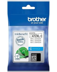 Brother LC472XL-C High Capacity Ink Cartridge (Cyan)