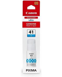 Canon GI-41 Cyan Ink Bottle (GI-41C), 70 ml, Prints Up to 7,700 Pages