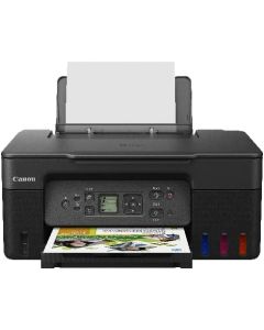 Canon PIXMA G3470 Wireless 3-in-1 Colour MegaTank Printer – Fast Printing, Huge Savings, Refillable Ink, Black
