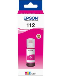 Epson EcoTank 112 Pigment Magenta Ink Bottle (C13T06C34A)