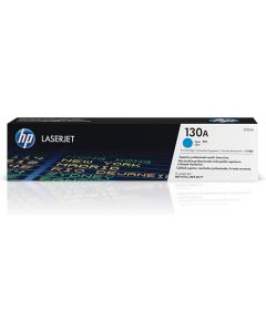 HP 130A Cyan Original LaserJet Toner Cartridge (CF351AB)