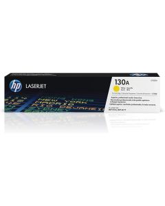 خرطوشة حبر HP 130A صفراء أصلية لطابعة ليزر (CF352A)