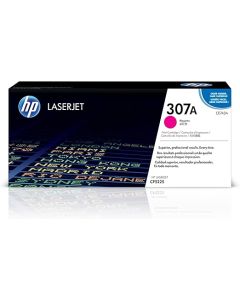 خرطوشة حبر ليزر أصلية HP 307A باللون الأرجواني (ماجنتا)، رقم CE743A