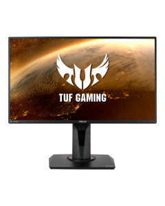 شاشة Asus TUF للألعاب VG259QM – 24.5 بوصة عالية الدقة بالكامل، سريعة IPS، قابلة لزيادة سرعة التشغيل 280 هرتز (أعلى من 240 هرتز 144 هرتز) 1 مللي ثانية (GTG) مزامنة ضبابية منخفضة للغاية للحركة، شاشة متوافقة مع G-SYNC، HDR 400