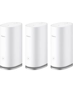 HUAWEI Mesh 3 Wi-Fi System (3-Pack), Wi-Fi 6 (5 GHz) up to 3000 Mbps, Whole-Home Mesh Coverage, One-Touch Connection, Visualized Wi-Fi Diagnostics