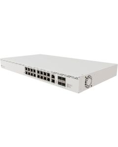 MikroTik CRS320-8P-8B-4S+RM: 16-Port Gigabit Ethernet Switch, RouterOS, 4x SFP+