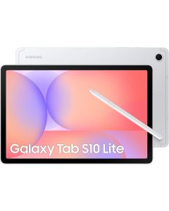 Samsung Galaxy Tab S10 Lite X400 – 10.9" WiFi Android Tablet, 128GB Storage, 6GB RAM, Silver, 90Hz Display, Long Battery Life - Middle East Version