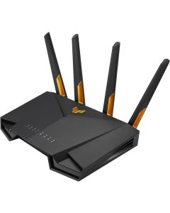 راوتر الألعاب أسوس TUF الألعاب AX3000 V2 ثنائي النطاق WiFi 6 مع وضع ألعاب الهاتف المحمول ، وتوجيه منفذ من 3 خطوات ، ومنفذ 2.5 جيجابت في الثانية ، و AiMesh لشبكة WiFi ، وأمان شبكة AiProtection Pro