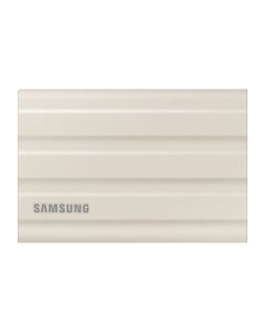 Samsung T7 Shield 1TB Portable SSD – USB 3.2 Gen 2, NVMe, IP65 Rugged External Drive (Beige) – MU‑PE1T0K/WW