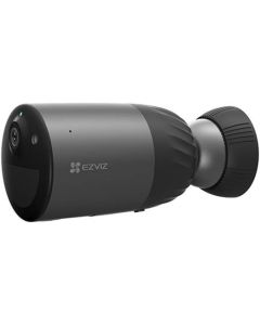 كاميرا خارجية EZVIZ BC1C بدقة 8 ميجابكسل، بطارية 10400mAh مع بطاقة SD مدمجة سعة 32 جيجابايت، متوافقة مع اللوحة الشمسية