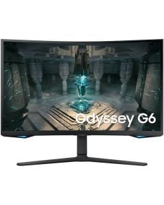 سامسونج اوديسي G6 شاشة العاب 32 بوصة QHD VA شاشة 2560 × 1440 معدل التحديث 240 هرتز وقت الاستجابة 1 مللي ثانية بلاك 