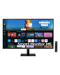 شاشة Samsung M5 M50D الذكية مقاس 32 بوصة بدقة FHD ومعدل تحديث 1920 × 1080 بمعدل 60 هرتز ووقت استجابة 4 مللي ثانية HDR10