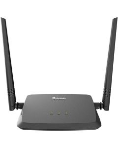 د-Link DIR-612 راوتر لاسلكي N300 بتردد 2.4 جيجاهرتز بنطاق تردد واحد مع هوائيين خارجيين 5 ديسيبل - أسود