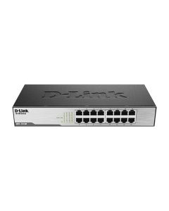 دي-لينك DL-DES1016D مفتاح إيثرنت سريع غير مدار بـ 16 منفذًا لسطح المكتب