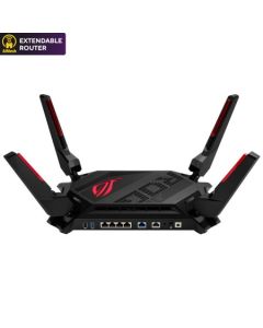 ROG Rapture GT-AX6000 Dual-Band WiFi 6 (802.11ax) Gaming Router , Dual 2.5G Ports, Enhanced Hardware, WAN Aggregation, VPN Fusion, Triple-Level Game Acceleration, Free Network Security, and AiMesh Support